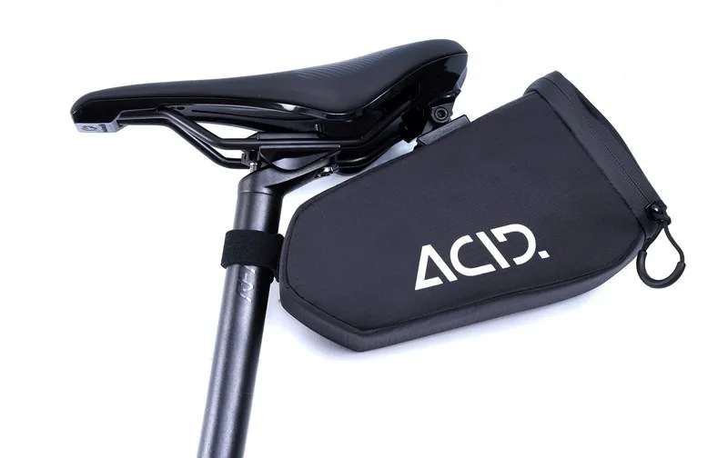 Acid Saddle Bag Click Black Large-1